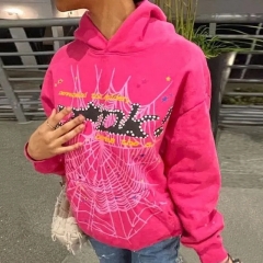 Pink Spider Hoodie